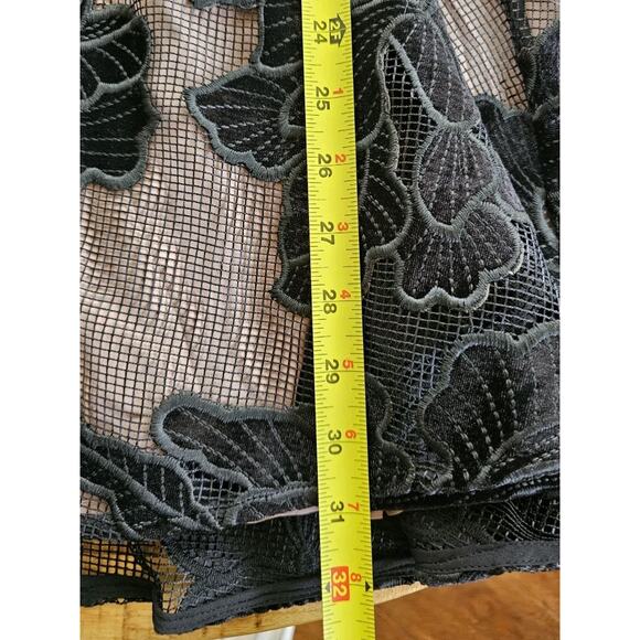 Revolve X Elliatt Zara Flower Applique Mini Dress Women's M Lined Cocktail Party - Picture 10 of 11